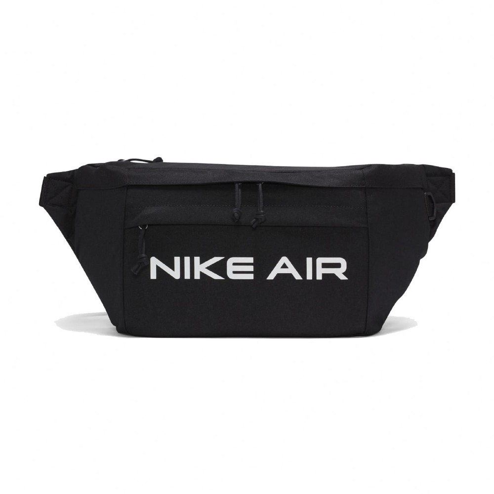 Nike 腰包 Air Tech Waist Bag 男女款 斜背包 外出 大容量 多夾層 黑 白 DC7354010