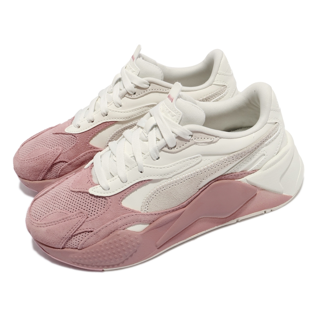 Puma 休閒鞋rs X3 Colour Block 女鞋海外限定麂皮厚底老爹鞋穿搭推薦米粉 休閒鞋 Yahoo奇摩購物中心