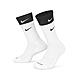 Nike 長襪 Everyday Plus Cushioned 白 黑 緩震 速乾 雙層襪口 中筒襪 休閒襪 DD2795-104 product thumbnail 1