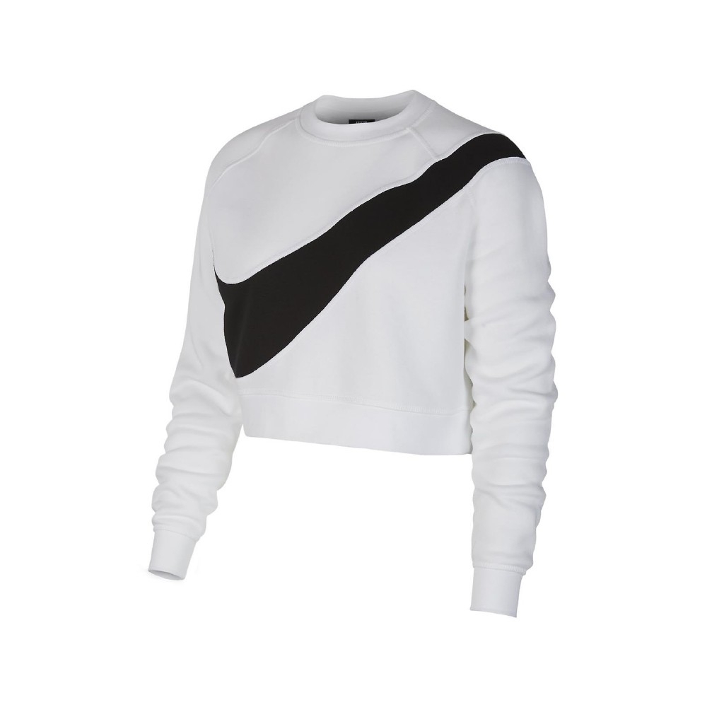 nike swoosh fleece crew sweatshirt