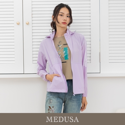 現貨【MEDUSA 曼度莎】I Care RIUN 運動涼感遮陽外套（M-L）｜女外套 防曬外套 涼感外套