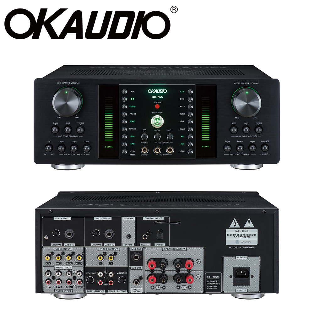 OKAUDIO 華城電子 DB-7AN 數位迴音卡拉OK綜合擴大機