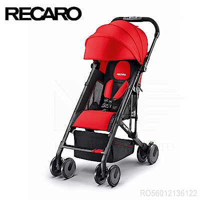 德國《RECARO》Easylife嬰幼兒手推車-晶鑽紅