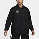 Nike 外套 NSW Coaches Jacket 男款 運動與嘻哈 按扣 雙面穿 遊戲圖標 反光 黑 綠 DO6935-010 product thumbnail 1
