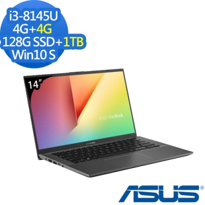 ASUS X412FA 14吋筆電 i3-8145U/8G/128G+1TB/Win10S