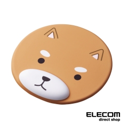 ELECOM 動物造型鼠墊-柴犬