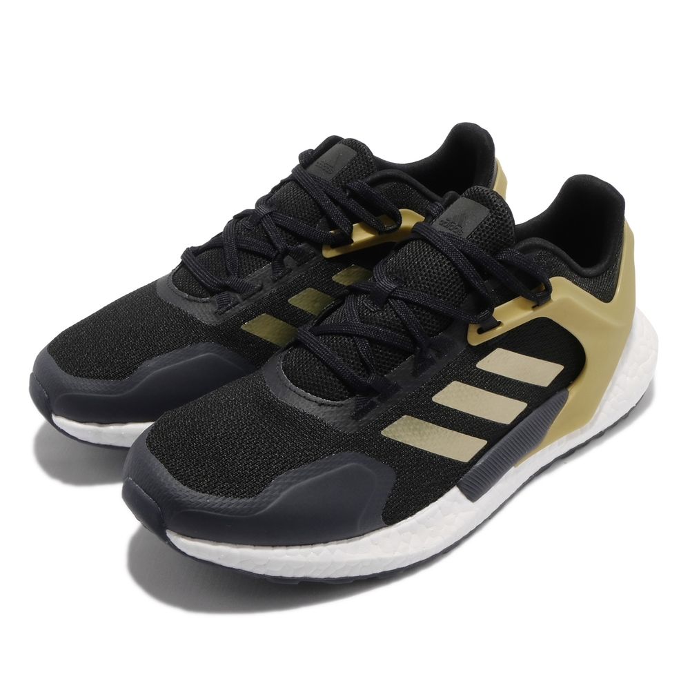 adidas 慢跑鞋 Alphatorsion Boost 男鞋 海外限定 愛迪達 舒適 避震 路跑 黑 金 GZ7543