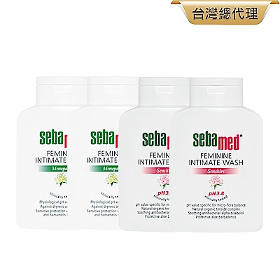 sebamed施巴 護潔露200ml 4入超值組