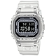 CASIO卡西歐 G-SHOCK 藍牙 半透明 漸變透白 經典方形 DW-B5600G-7_42.8mm product thumbnail 1