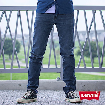 Levis 男款 上寬下窄 502 Taper牛仔長褲 彈性布料