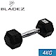 【BLADEZ】六角包膠啞鈴-4KG product thumbnail 1