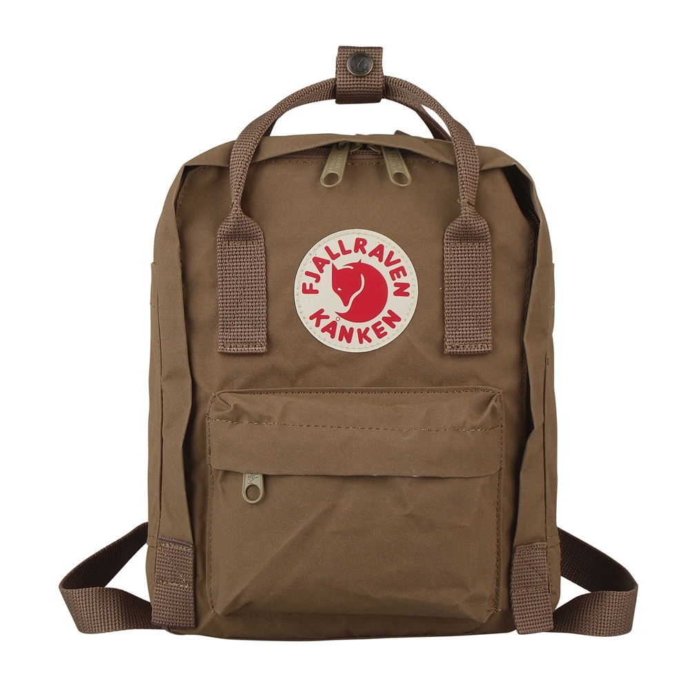 Fjallraven 瑞典北極狐 Kanken Mine瑞典後背包/空肯包/方型後背包(迷你/沙棕)