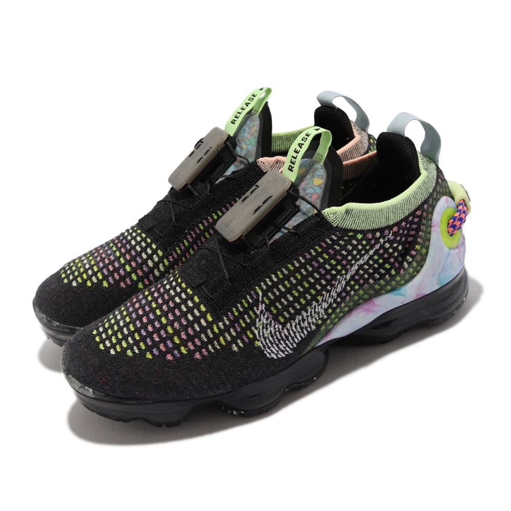 Nike 慢跑鞋 Vapormax 2020 FK 女鞋 氣墊 避震 環保理念 針織鞋面 黑 彩 CT1933-001