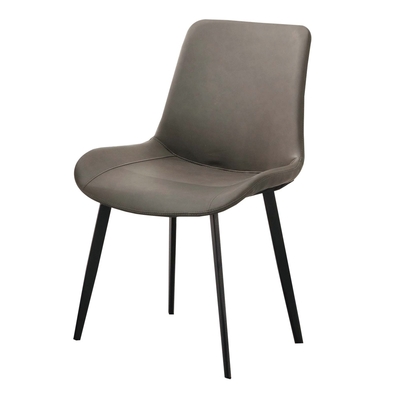 文創集 里督透氣皮革美型餐椅(單張餐椅販售出貨)-44x43x83cm免組