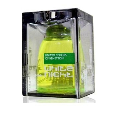 Benetton White Night 白夜男性淡香水 75ml Test 包裝 無外盒