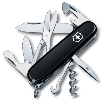 VICTORINOX 瑞士維氏攀登者14用瑞士刀-黑