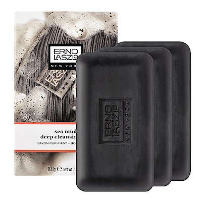 ERNO LASZLO 奧倫納素 逆齡奇蹟 死海礦泥皂 100g 超值3入組