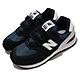 New Balance 休閒鞋 574 W 寬楦 魔鬼氈 童鞋 紐巴倫 麂皮 親子鞋穿搭 中童 藍 灰 PV574BD1-W product thumbnail 1