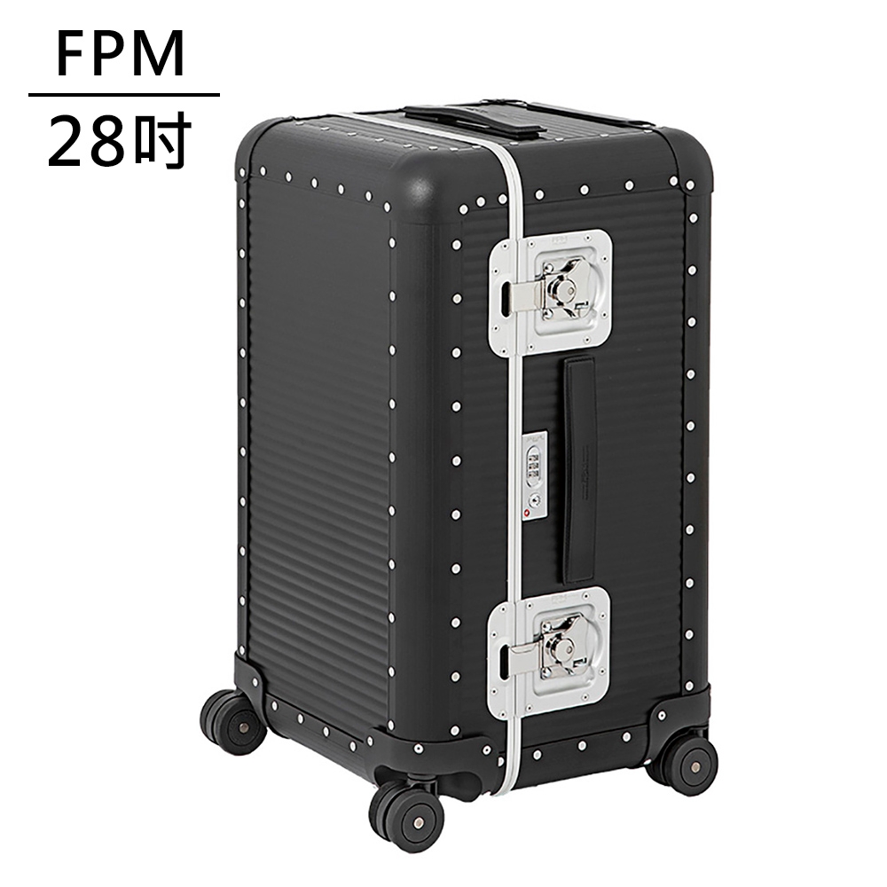 FPM MILANO BANK Caviar Black系列28吋運動行李箱 松露黑 (平輸品)
