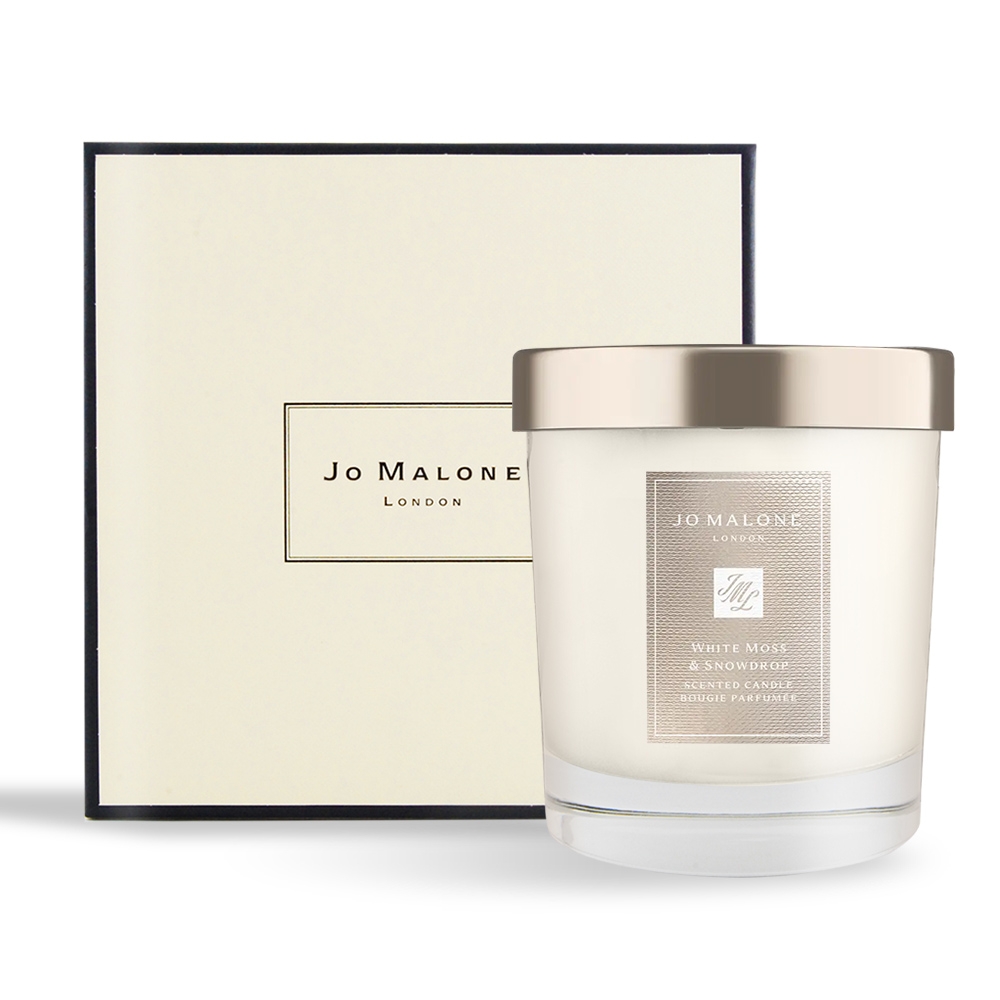 Jo Malone 白苔與雪花蓮香氛蠟燭200g-國際航空版