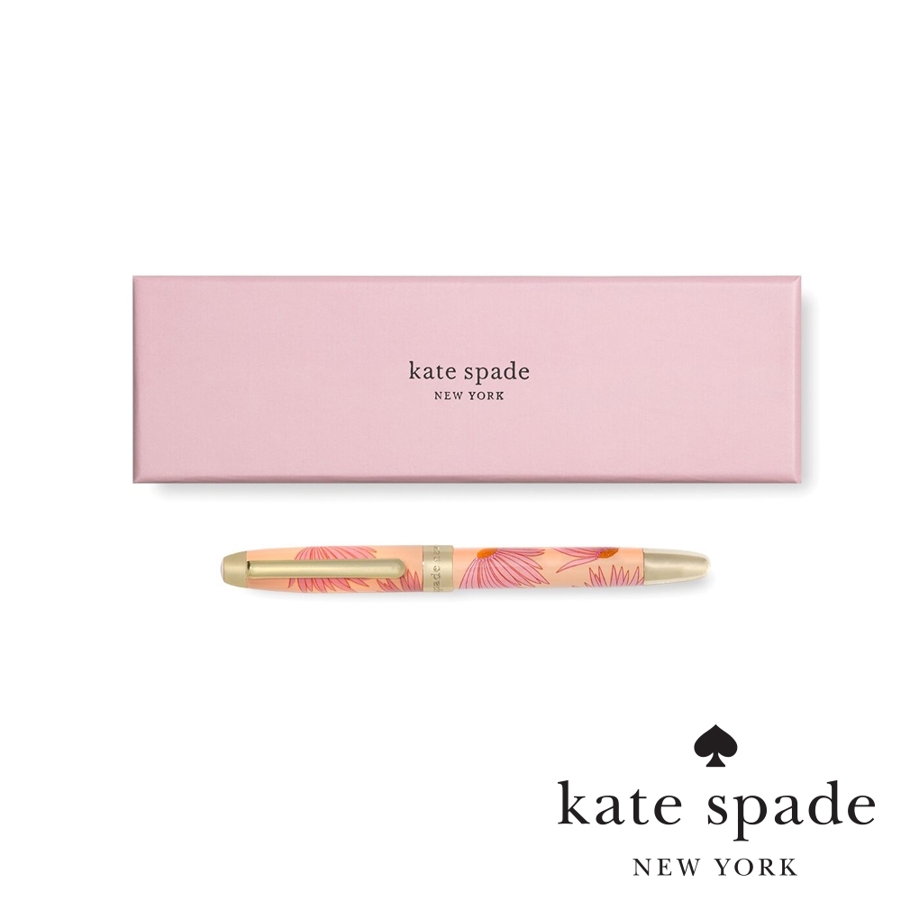 KATE SPADE 馥郁花蕾精裝圓珠筆禮盒 Falling Flower