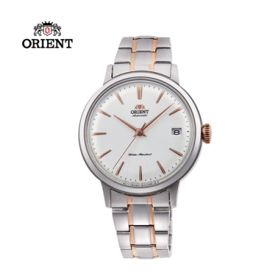 ORIENT 東方錶 DATEⅡ系列 機械錶 鋼帶款 玫瑰金色 RA-AC0008S