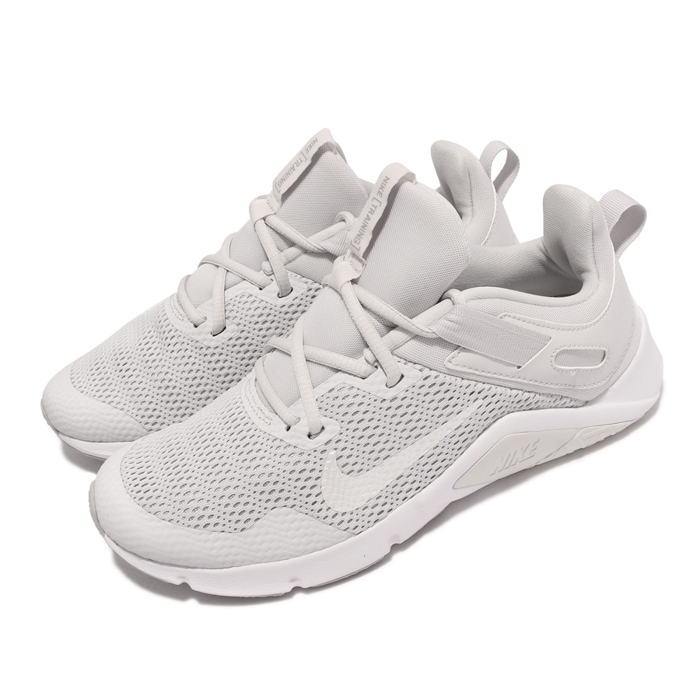 Nike 訓練鞋 Legend Essential 運動 女鞋 海外限定 健身房 支撐 穩定 包覆 球鞋 灰 白 CD0212-002