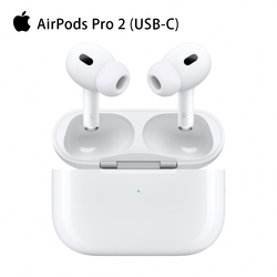 Apple蘋果 AirPods Pro(2nd Gen)無線耳機 MagSafe充電盒(USB-C)-白