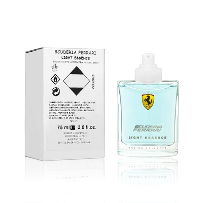 FERRARI 法拉利 氫元素男性淡香水 75ML 無蓋 TESTER 環保包裝