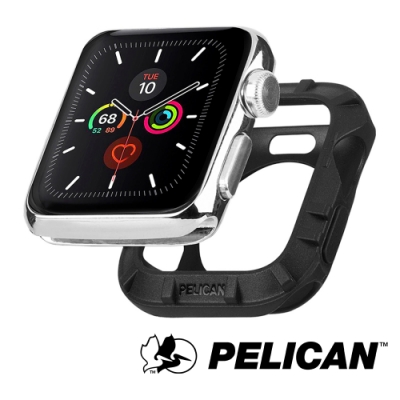 美國 Pelican 派力肯 Apple Watch 38-40mm 1-5代 Protector 保護者保護殼- 黑色