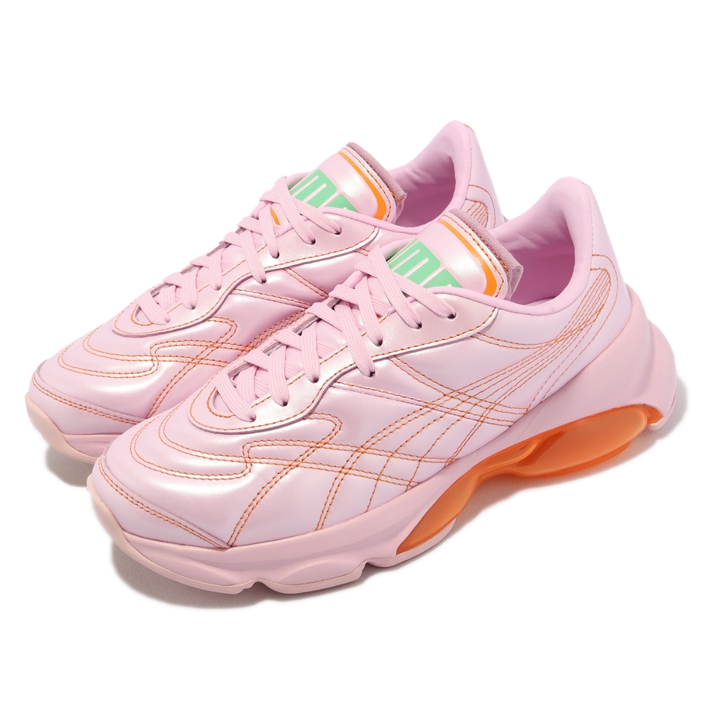 Puma 休閒鞋 Cell Dome King ML x Dua Lipa 女鞋 亮粉 橙 聯名款 氣室科技 38729104