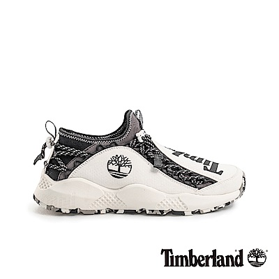 Timberland 男款NNH白色織物運動鞋|A1USX