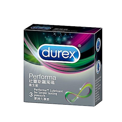 【Durex杜蕾斯】飆風碼 保險套(3入)(快速到貨)