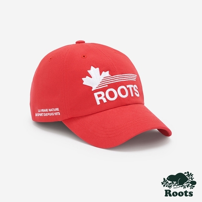 Roots 配件- PALAIS DES SPORTS棒球帽-紅色