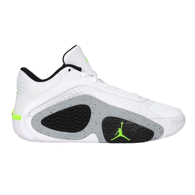 NIKE JORDAN TATUM 2 PF 男籃球鞋-運動 訓練 戶外 FJ6458-100 白黑灰綠