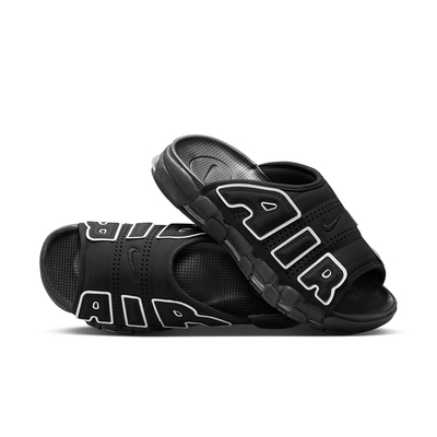 NIKE 拖鞋 男鞋 運動 AIR MORE UPTEMPO SLIDE 黑 DV2132-001