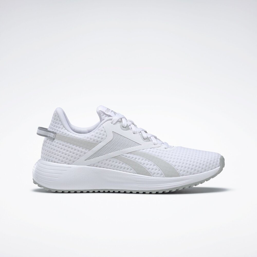 Reebok Lite Plus 3 [GY3973] 女 慢跑鞋 運動 路跑 基本款 輕量 透氣 緩震 支撐 白銀灰