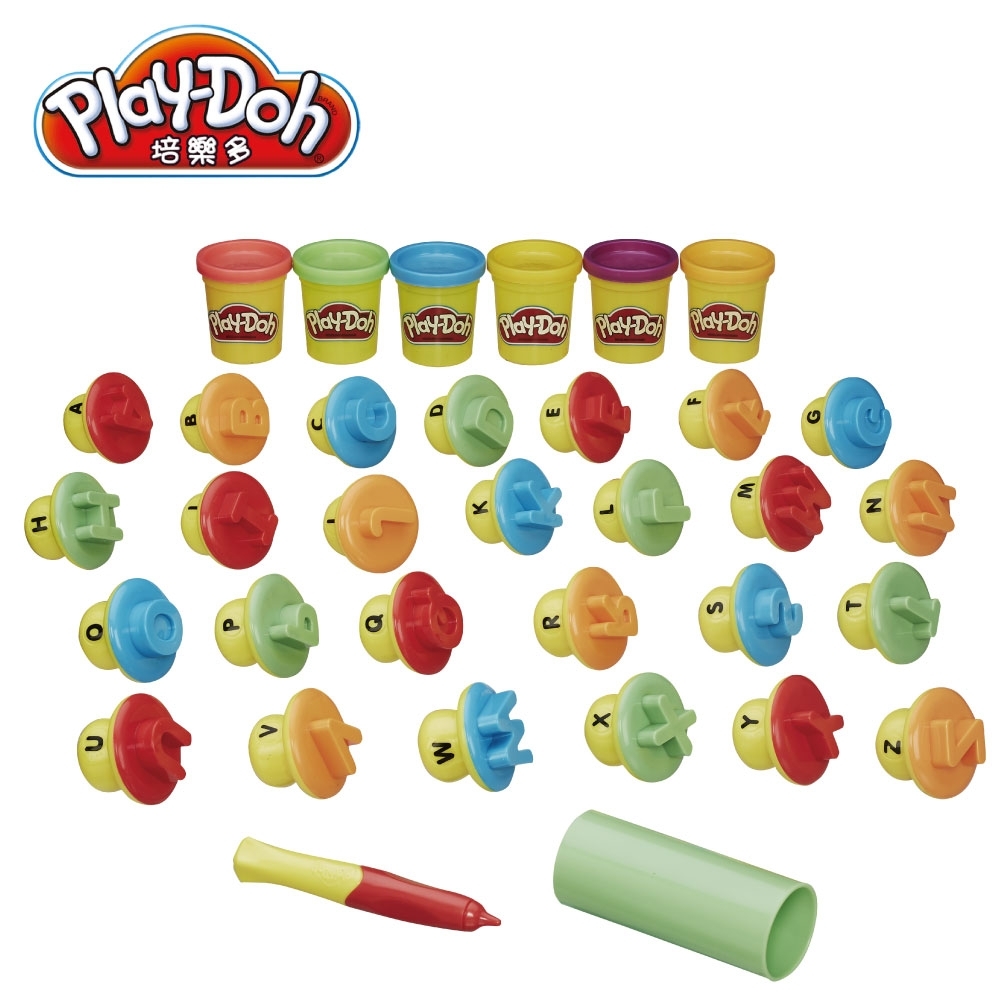 Play-Doh 培樂多-英文字母學習遊戲組 無毒黏土 創意DIY