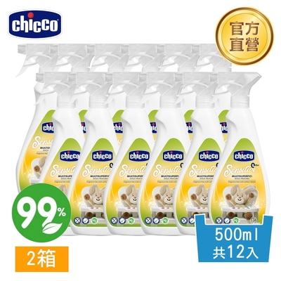 chicco-多功能抗菌清潔噴霧-綠茶萃取500ml *12入(二箱)