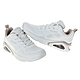 SKECHERS 女鞋 運動鞋 氣墊 泡棉鞋墊 後跟微增高 橡膠底TRES-AIR UNO 177421WHT product thumbnail 1