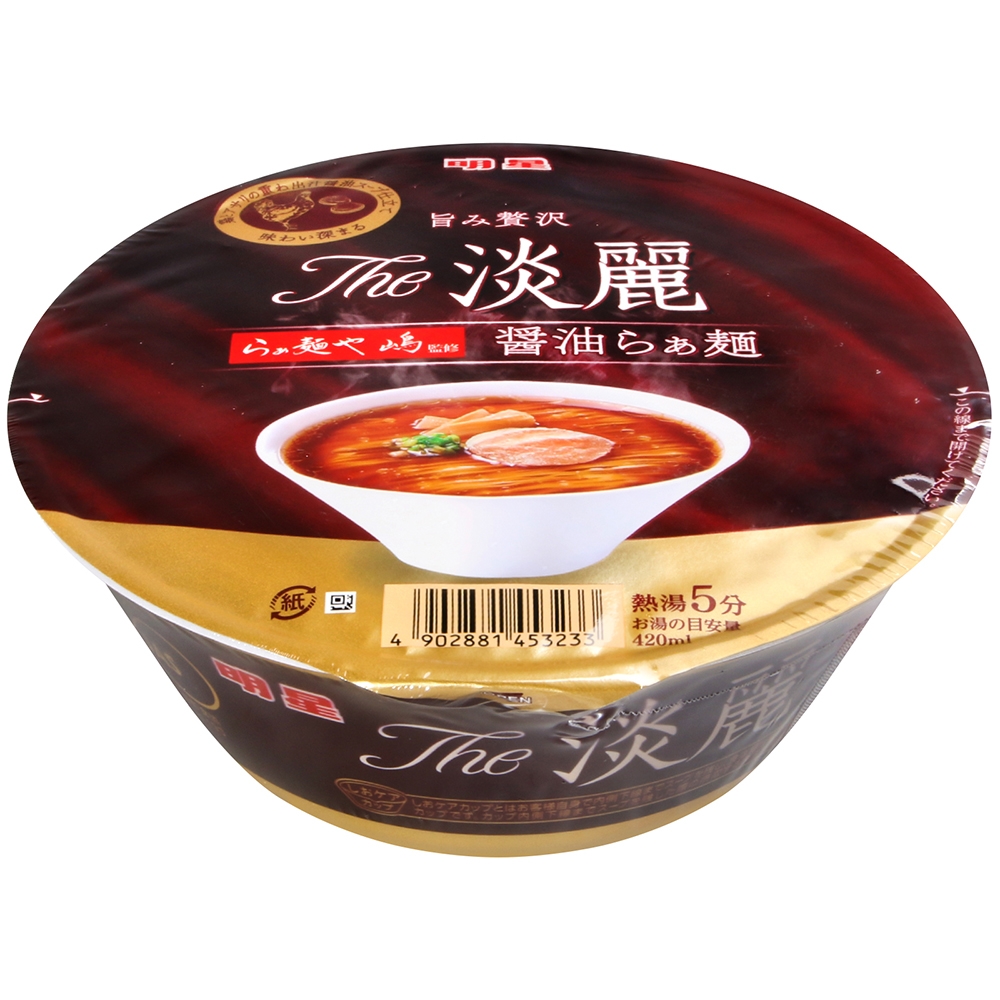 明星食品 THE淡麗醬油麵(102g)