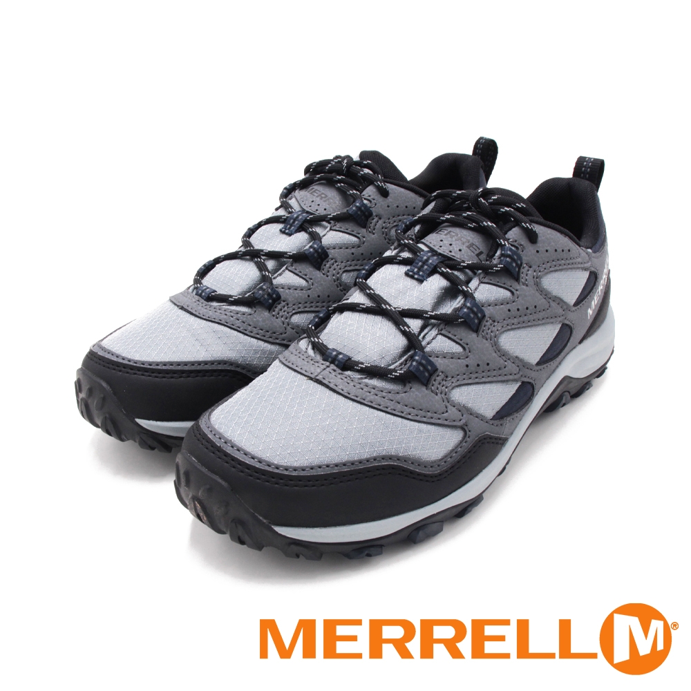 MERRELL(男)WEST RIM SPORT GORE-TEX避震登山鞋 男鞋-灰(另有黑)