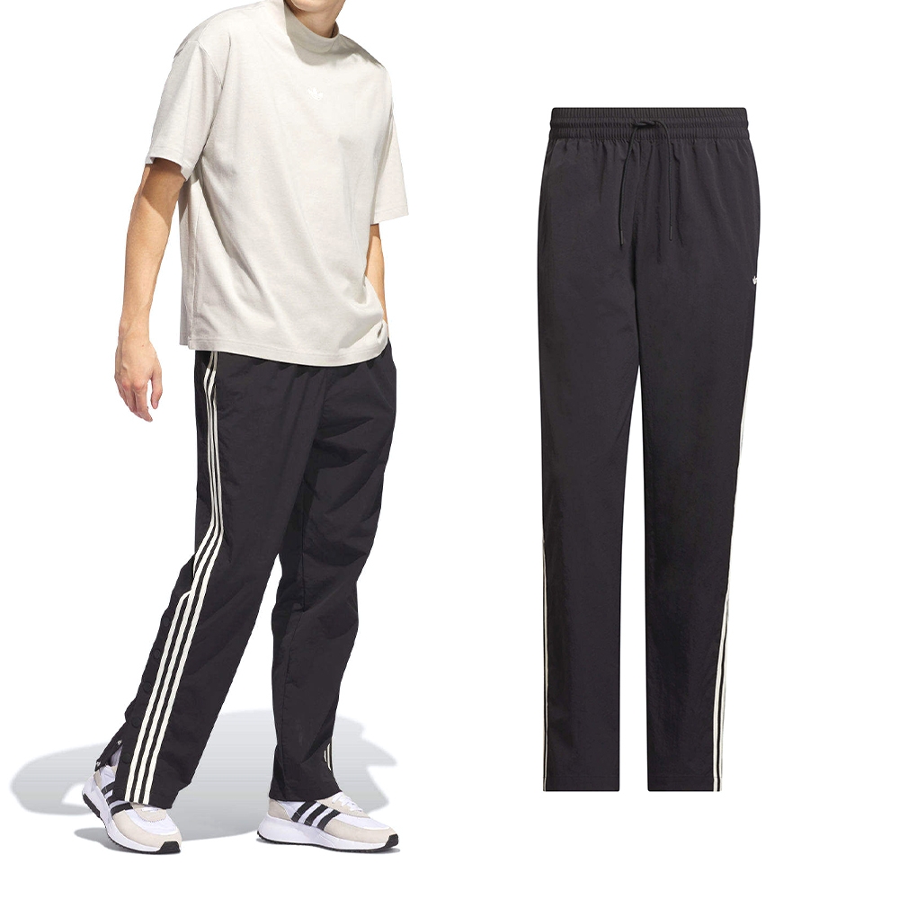 Adidas Track Pant 男款 女款 黑色 百搭 舒適 三葉草 舒適 運動 休閒 長褲 IM9648