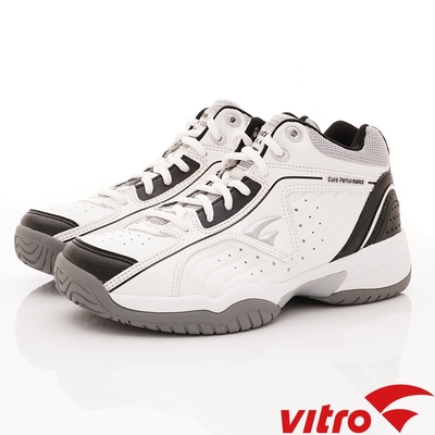 韓國VITRO專業運動-ARTHURII-頂級專業網球鞋-白黑(男女)櫻桃家