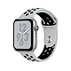 Apple Nike+S4 LTE 40mm銀色鋁金屬PurePlatinum黑色運動錶帶 product thumbnail 1
