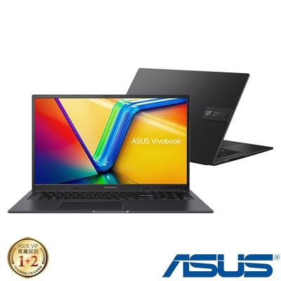 (M365組) ASUS K3704VA 17.3吋效能筆電 (i9-13900H/8G/512G PCIe SSD/Vivobook 17X/搖滾黑)