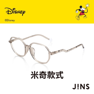 JINS 迪士尼米奇米妮系列第二彈-米奇款式眼鏡(URF-23A-117)透明淺棕
