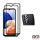 RedMoon 三星 A14 5G 手機保護貼3件組 9H玻璃保貼2入+3D全包鏡頭貼 product thumbnail 2