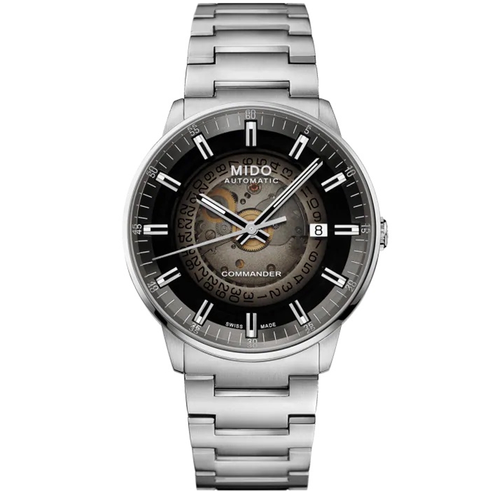 MIDO美度 香榭系列漸層80小時機械腕錶(M0214071141100)