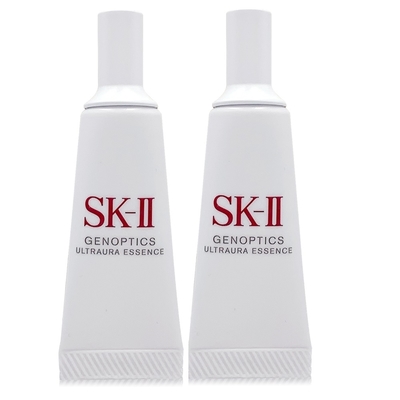 *SK-II 光蘊臻采煥亮精華10ml*2(正統公司貨 全新鑽光小燈泡)